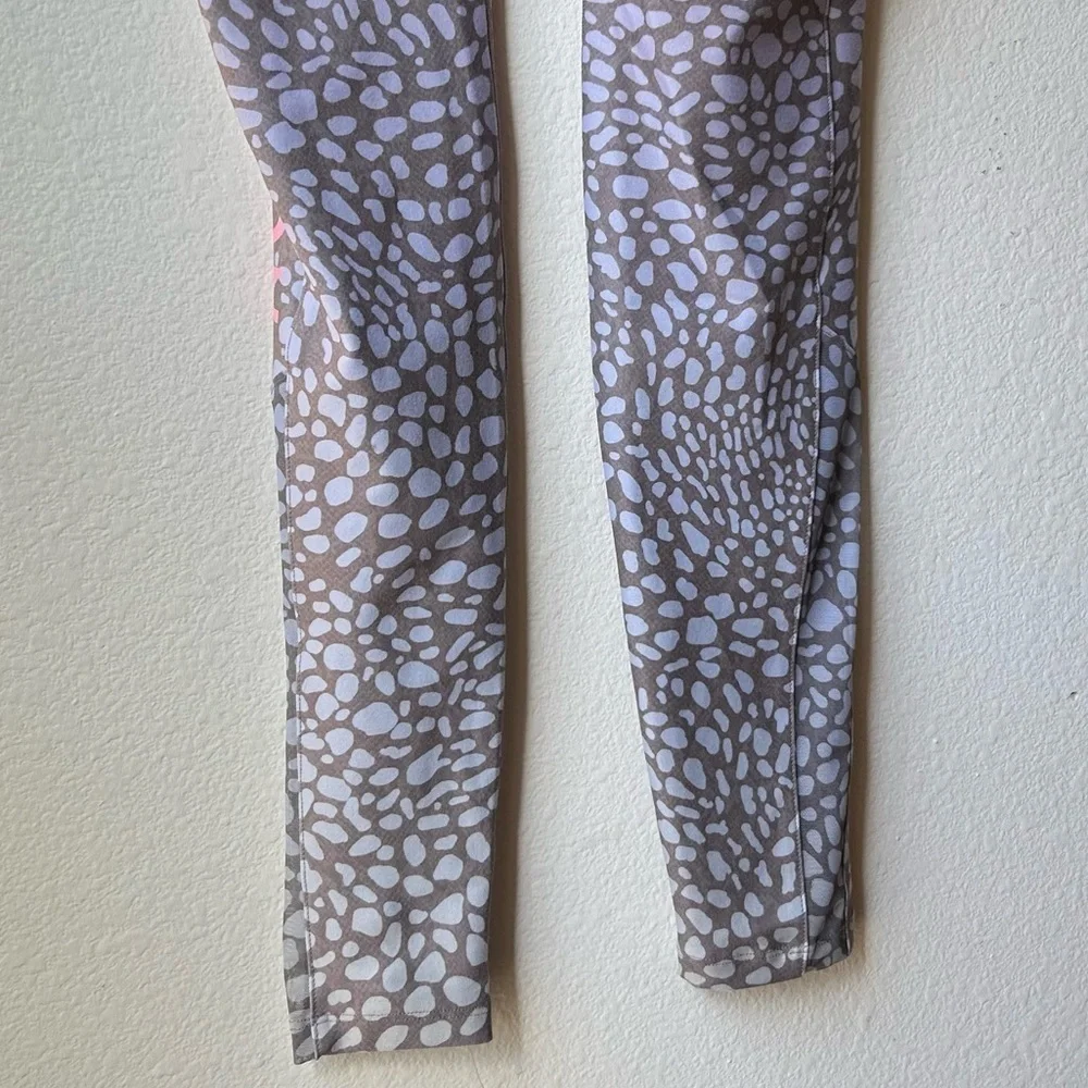 Peloton X WITH Nala Riverstone High Waist Leggings Pockets Mesh Detail Sz S